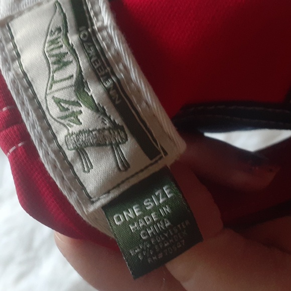 MLB Cleveland Indians Team Colors Snapback Hat / Cap - Picture 3 of 8